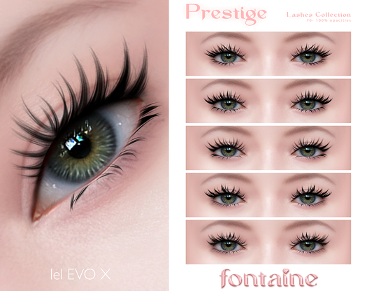 Fontaine Cosmetics - Prestige Lashes Collection
