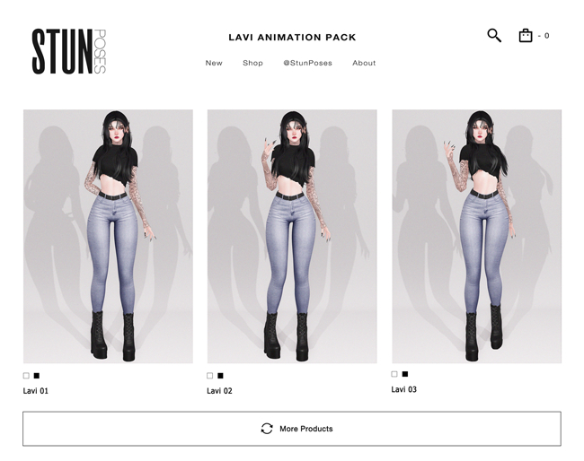 STUN - Anim Pack Collection Bento 'Lavi' #67