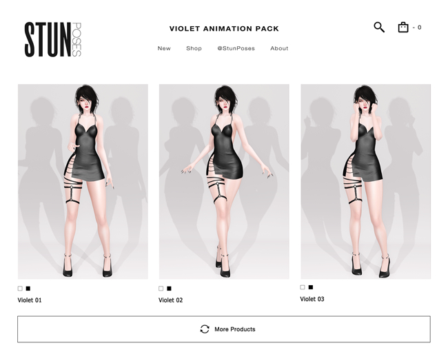 STUN - Anim Pack Collection Bento 'Violet' #68