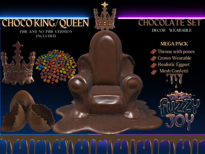 Fuzzyjoy - King/Queen Easter Choco Megapack
