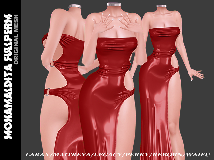 168 - MONAMALDITA - Full Perm - Dress