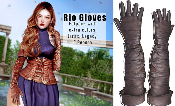UNA. Rio Gloves Brown