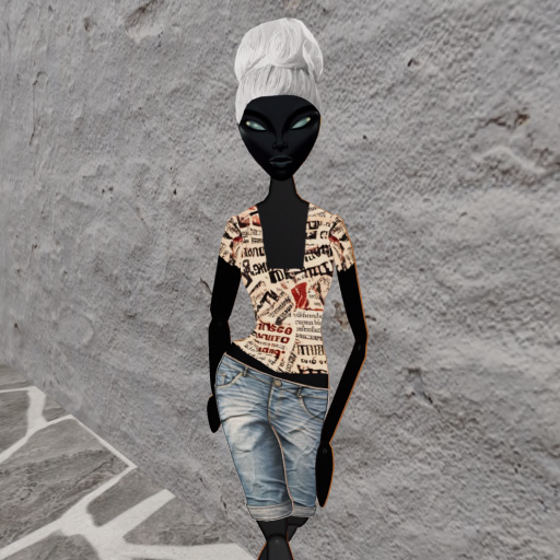 Drawn Shirt Newsprint