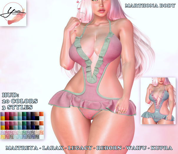..YD. Marthona Bodysuit Fatpack