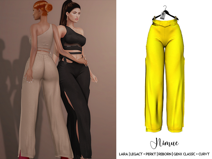 LEROY - Nimue Pants - Yellow