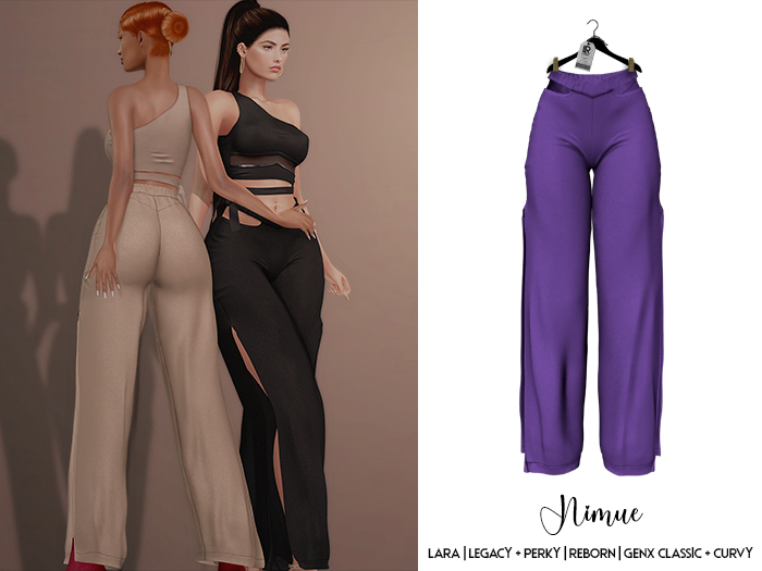 LEROY - Nimue Pants - Purple