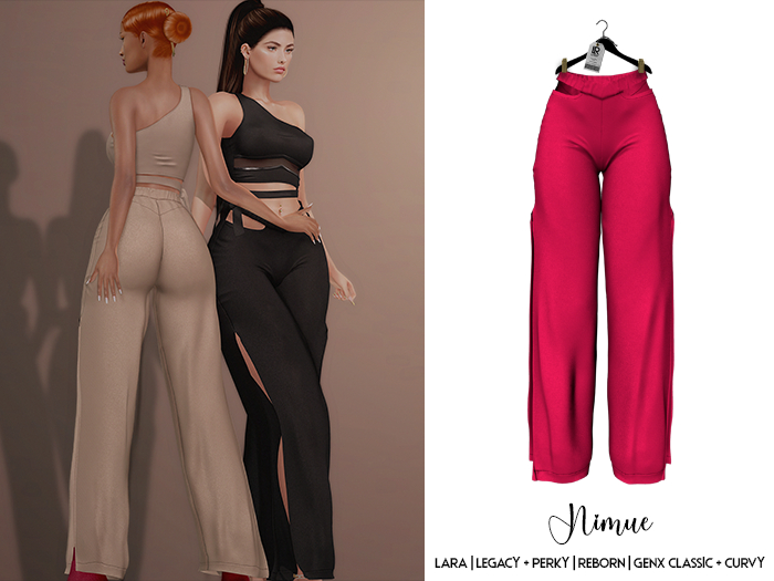 LEROY - Nimue Pants - Persian Red