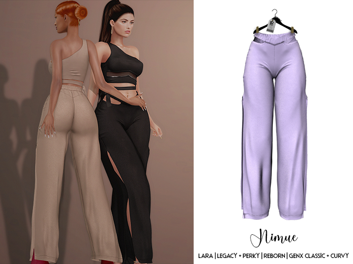 LEROY - Nimue Pants - Lilac