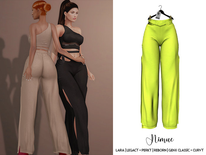 LEROY - Nimue Pants - Lemon