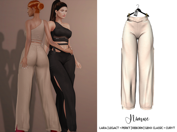 LEROY - Nimue Pants - Cream