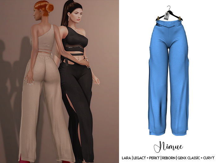 LEROY - Nimue Pants - Blue