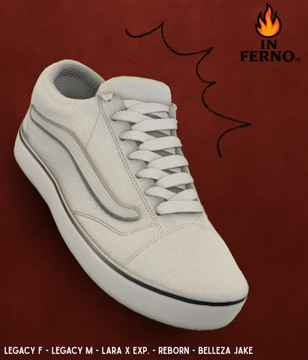 in Ferno - Dans Sneakers White