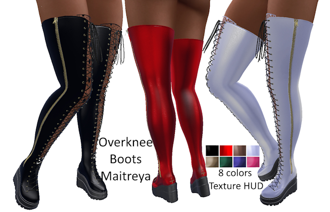 Overknees Boots.