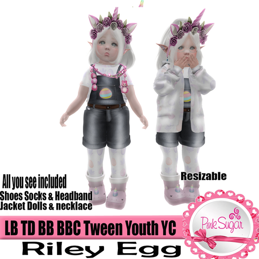 PS Riley Outfit Egg BOX