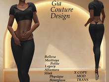 "GCD" Aidyl Lounge Set Black