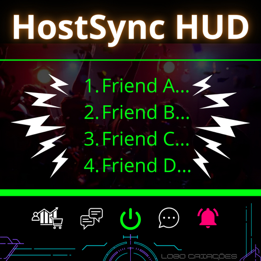 HUD ALERTS for HOSTs and DJs