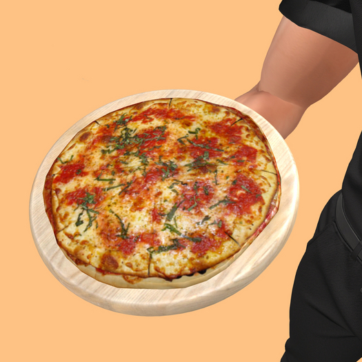 Pizza Board [Mozzarella] Wearable (Mamma Mia!) [BENTO]