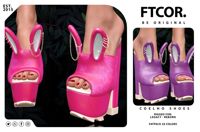 :::FurtaCor:::COELHO_SHOES::: FATPACK