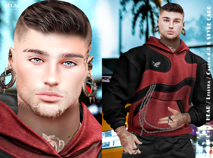 *ATLAS* SHAPE CHANNY for LeL Camden Head 4.0 & STYLE CARD