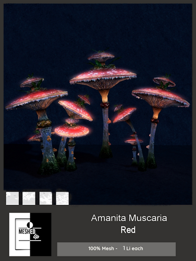MeshedUp: Amanita Muscaria Red Pack - Add Me