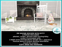 DB GNOME ROCKER WITH KITTY add me