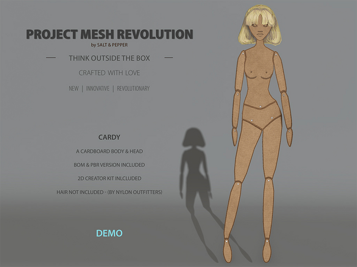 S&P mesh body & head Cardy DEMO (wear to unpack)