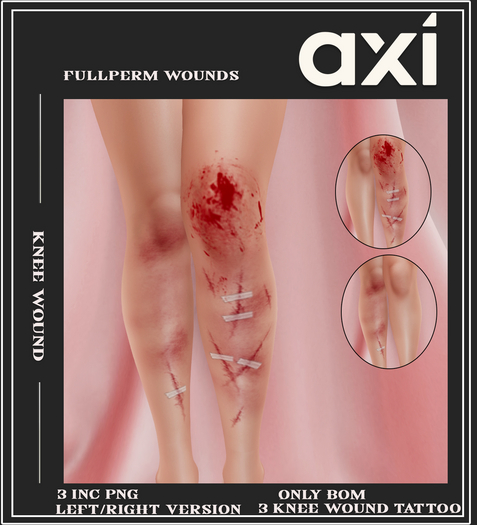 AXI-KNEE WOUND TATTOO PACK-PNG-FULLPERM