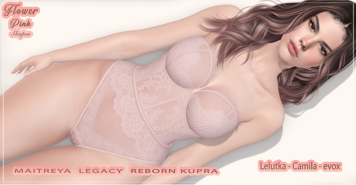 FLOWER PINK - SHAPE - ROSARIA - LEL - CAMILA - EVOX