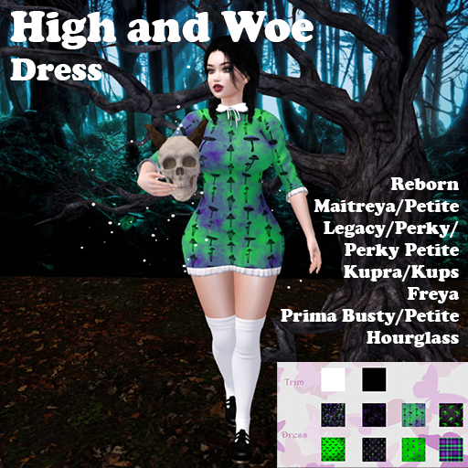 High and Woe Dress BOXED