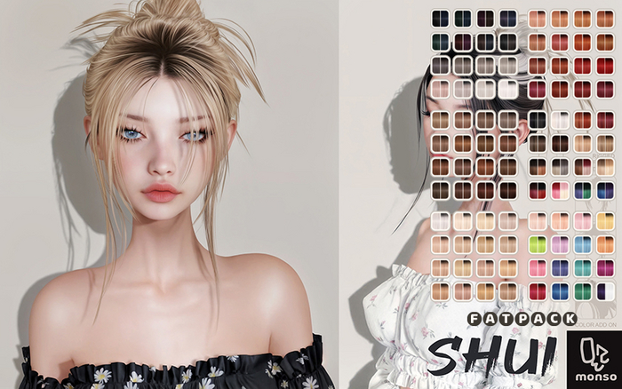 [monso] Shui Hair /Fatpack