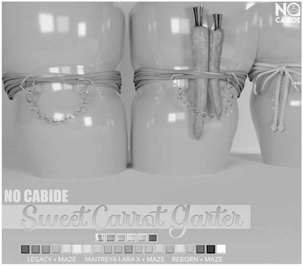 DEMO No Cabide :: Sweet Carrot Garter [HUD]
