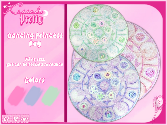 KissedPretty - DancingPrincess Rugs
