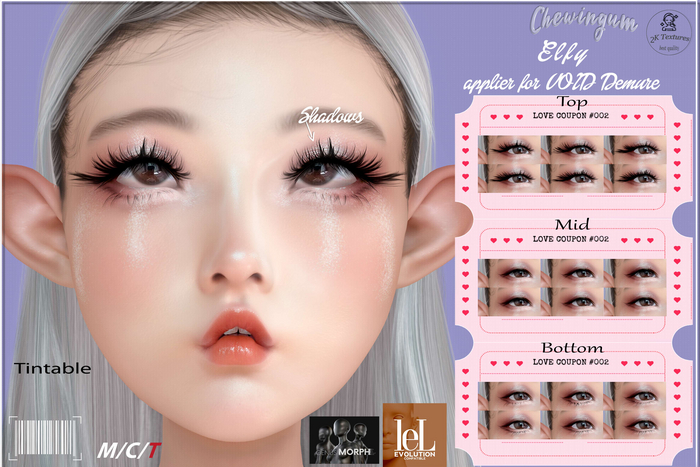 Chewingum ELFY EYELASH APPLIER FOR VOID DEMURE BOX