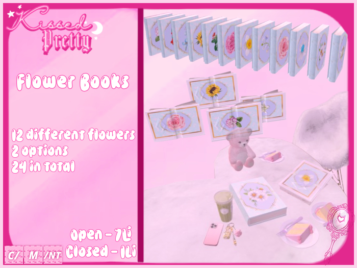 KissedPretty - FlowerBooks