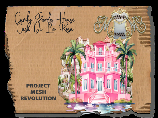 CARDY DOLLS - HOUSE - CASA DE LA ROSA