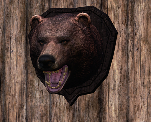 .:E&A :. Bear head trophy (mod)