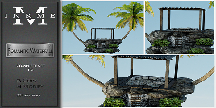 ::InkMe:: Romantic Waterfall PG