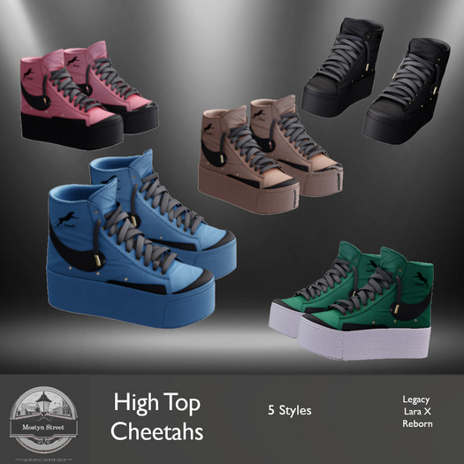 Mostyn St - High Top Cheetahs