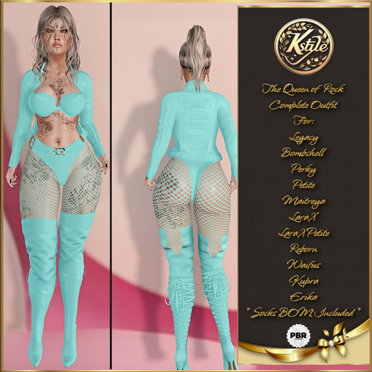 [K-Style] THE QUEEN OF ROCK COMPLETE OUTFIT #8