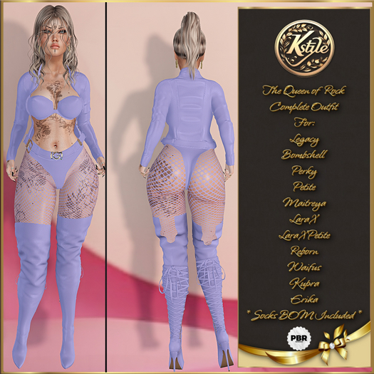 [K-Style] THE QUEEN OF ROCK COMPLETE OUTFIT #9