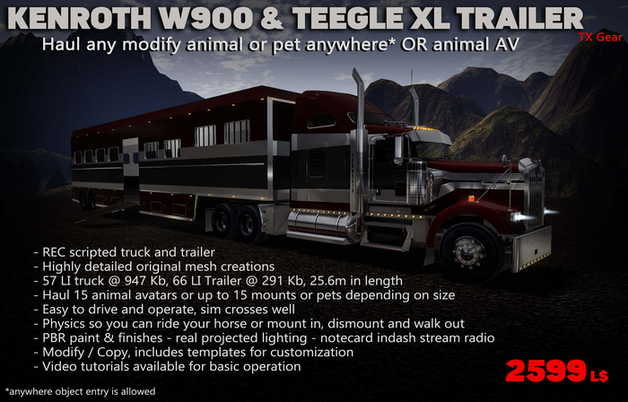 KENROTH W900 and TEEGLE XL v1.0