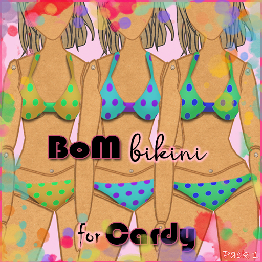 Cardy - BoM bikini - Pack 1