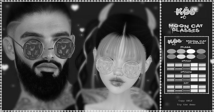 .KOS. Moon Cat Glasses - DEMO