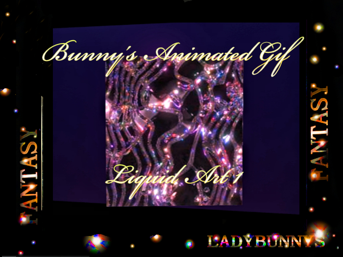 Bunny's Animated- Liquid Art 1 -full perm art gif