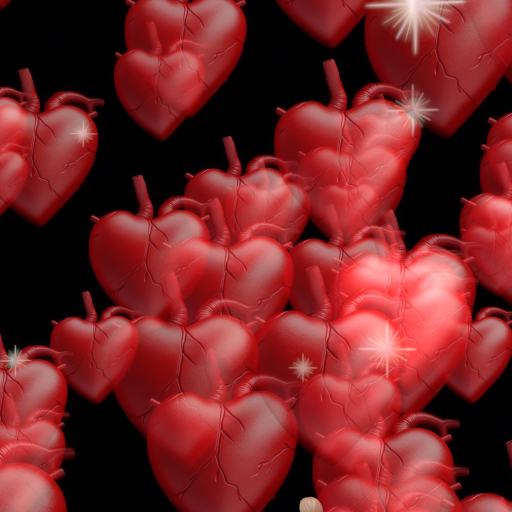  Anatomical Hearts Confetti Tosser Thrower