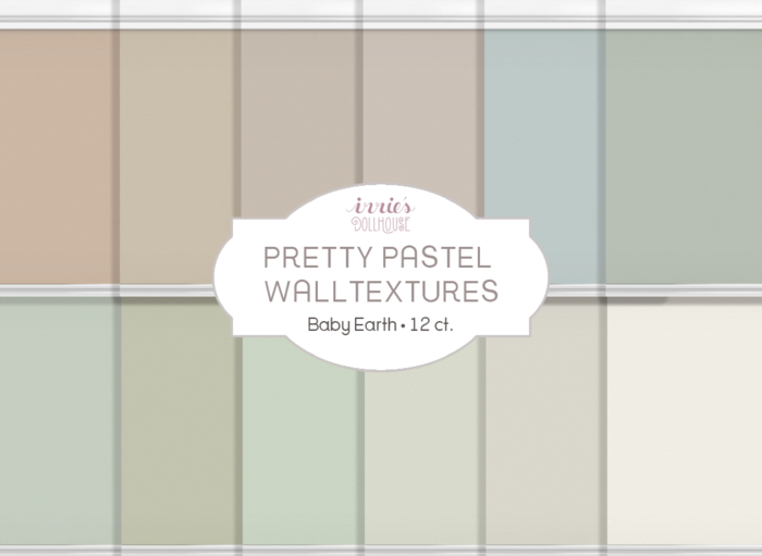 i { DH } Pretty Pastel Crown Molding Walls *Baby Earth*