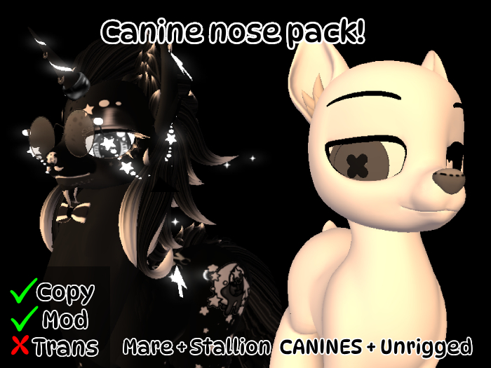 [OP] Canine nose pack By Far-Off Pawductions