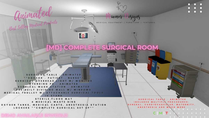 [MD] Complete Surgical Room (BOXED)