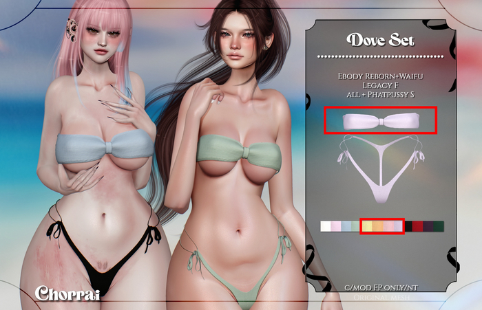 Chorrai - Dove Top {Extra Pack}