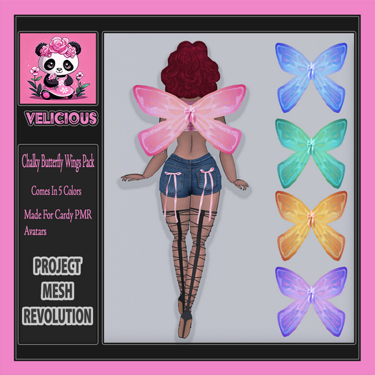 Cardy PMR Chalky Butterfly Wings Pack